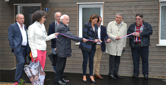 Inauguration Les Terrasses du Ruisseau à la Romagne